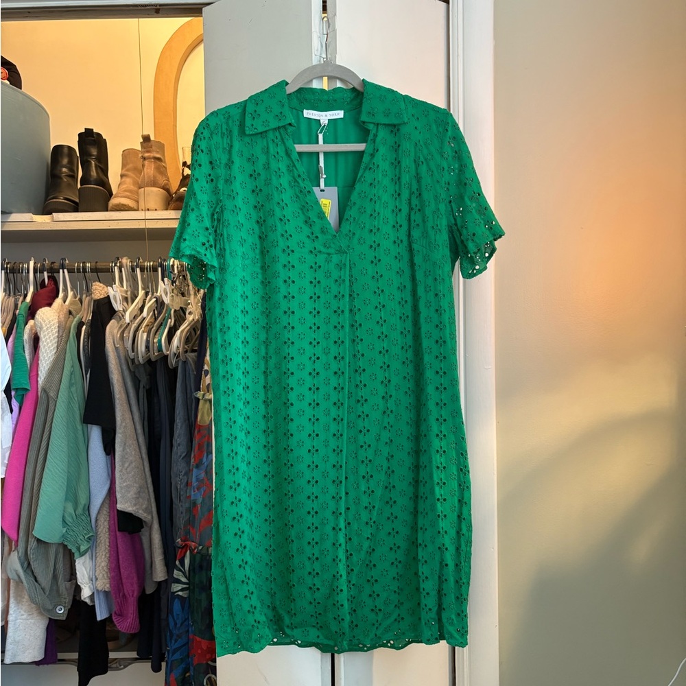 Green Floral Dress